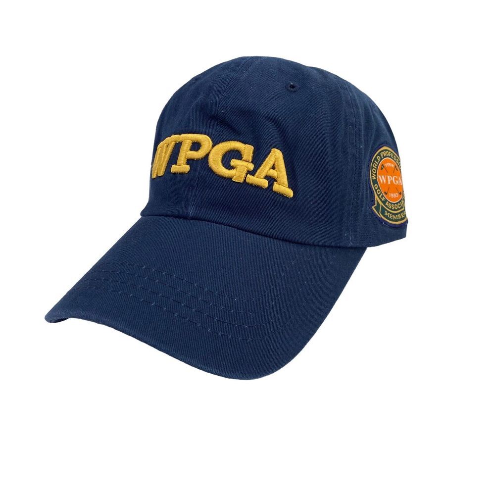 Vintage 1993 WPGA Golf Hat 10th Anniversary Adjustable Strapback Blue Cap NOS